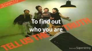 Sham 69 - It&#39;s Never Too Late (Lyrics On Screen)