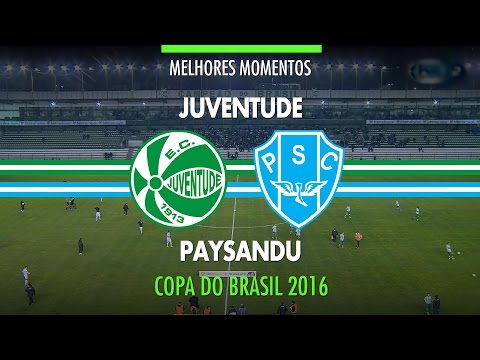 Melhores Momentos - Juventude 0 x 0 Paysandu - Copa do Brasil - 20/07/2016