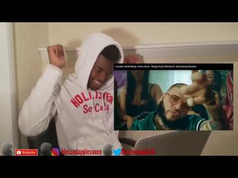Farruko, Nicki Minaj, Travis Scott - Krippy Kush (Remix) ft. Bad Bunny, Rvssian