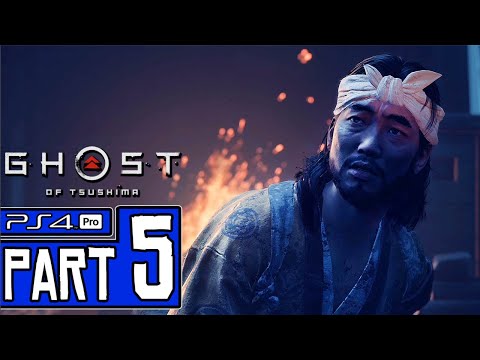 GHOST OF TSUSHIMA Walkthrough Part 5 (PS4 Pro) No Commentary @ 1440p ✔