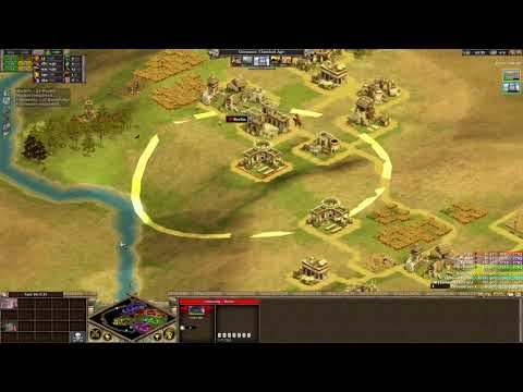 4 VS 4 Random Multiplayer Gameplay with GERMANS in Rise of Nations Extended Edition