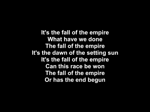 Accept - Fall Of The Empire with lyrics