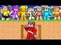 99 Hunters Vs Speedrunner In Minecraft