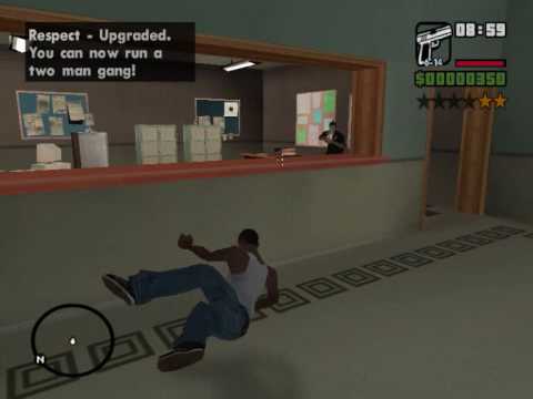 GTA San Andreas - Police Station Shootout