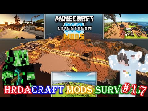 INSANE SURVIVAL MODS! Minecraft CZ/SK Stream #17