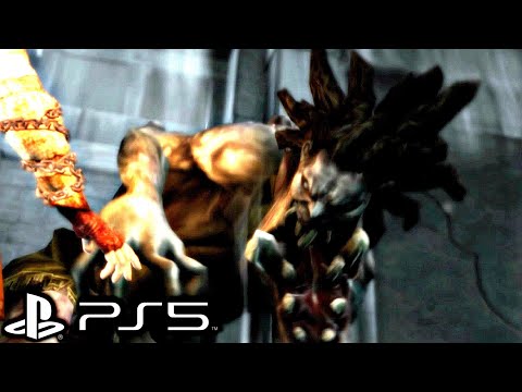 God of War Remastered (PS5) - Callisto Boss Fight (Ghost of Sparta) 4K 60FPS