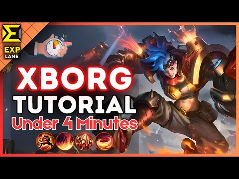 4-Minute X.Borg Tutorial in EXP Lane || (MLBB S35) 2025