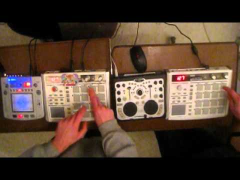Herrmutt Lobby playing "mzele" MPC style Maxforlive enhanced for Padkontrol