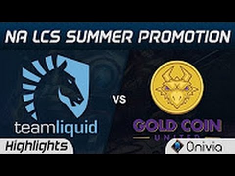 TL vs GCU Highlights Game 2 NA LCS Summer Promotion 2017 Team Liquid vs Gold Coin United