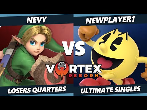 Vortex Legends 20 - Nevy (Young Link) Vs. NewPlayer1 (Pac-Man) SSBU Ultimate Tournament