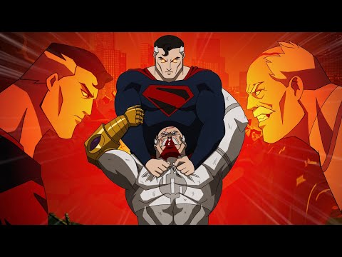 CONQUEST vs. SUPERMAN (Invincible vs. Kingdom Come) - Full Animation