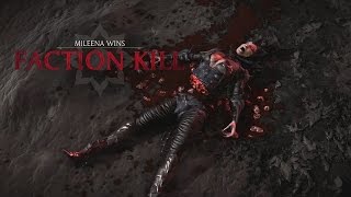 Mortal Kombat X | All White Lotus Faction Kills! (60FPS)