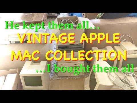 Vintage Apple Mac hoard! Found the mother load: Can we get it all? - Erix Collectables #92