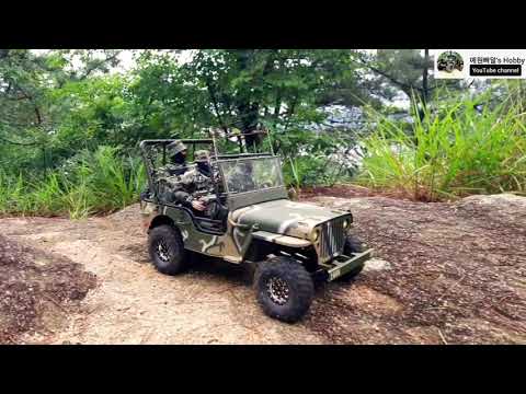 2020 0726 RocHobby Willys mountain trail at Bomun Mt. with DRC