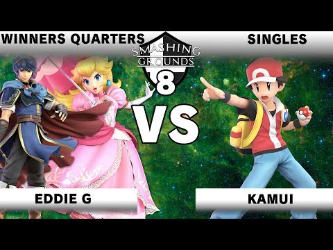 Smashing Grounds 8 - Eddie G (Marth, Peach) Vs. Kamui (Pokemon Trainer) - Winners Quarters - SSBU