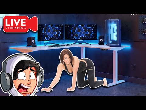 BabaStreams: OMG! Secret Desk Encounter - She Sneaks In LIVE!