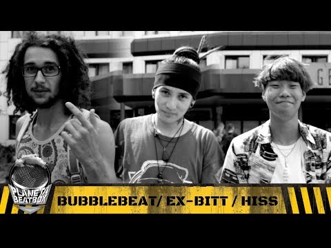 Hiss, Ex-bitt & BubbleBeat | World Beatbox Cypher | Chapter #2
