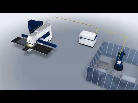 TRUMPF Stanz-Laser-Bearbeitung: TruMatic 3000 fiber - Stanzen und laserschweißen im LaserNetwork