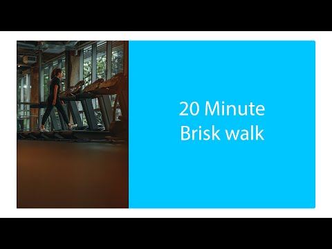 20 Minute Brisk Walk| Music | prod. By Tia's Production |