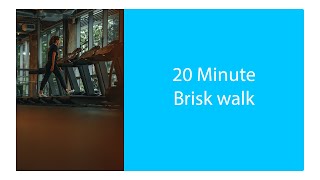20 Minute Brisk Walk Music  prod By Tias Productio