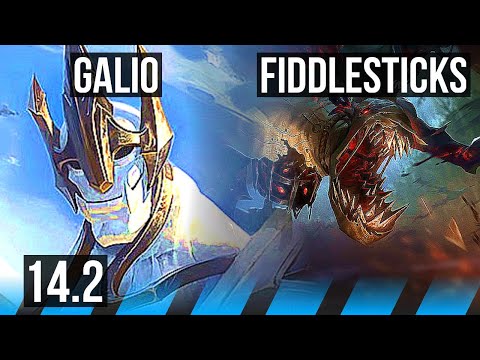 GALIO vs FIDDLESTICKS (MID) | 10/4/13 | KR Diamond | 14.2