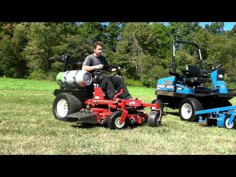 08 Exmark lazer z Propane driven lawn mower commercial rider