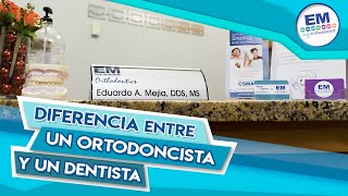 Diferencia entre un ortodoncista y un dentista