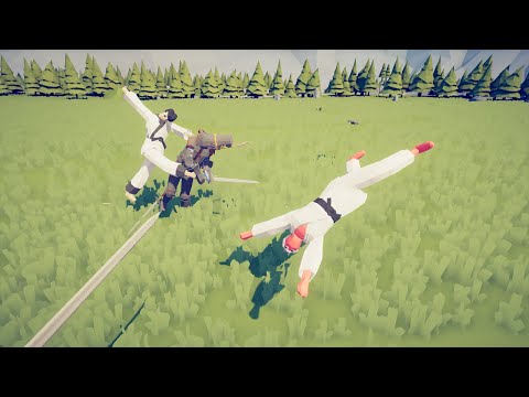 ONE KICK KEVIN & TAEKWONDO CHAMPION vs 20x UNITS - TABS - Totally Accurate Battle Simulator