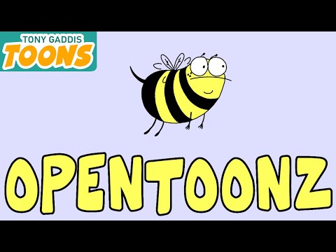 Creating Cutout Parts and Animating Brandon the Bee | OpenToonz