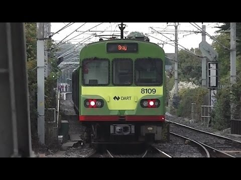 IE 8100 Class Dart Train number 8109 - Howth Junction Station, Dublin