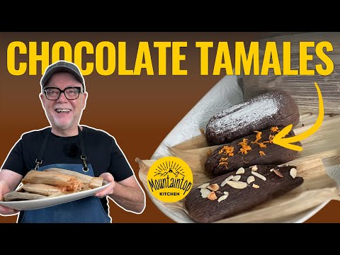 How to Make Chocolate Tamales | Sweet Mexican Dessert Tamales