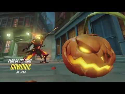 Genji's Dragonblade with Ana's Nano Boost (POTG)