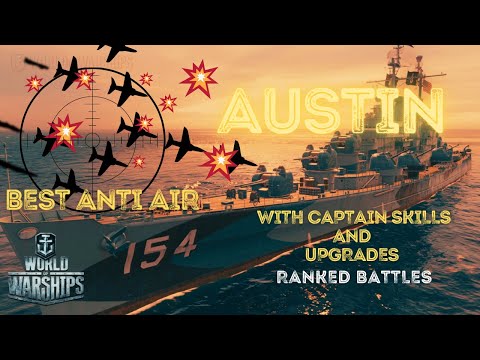 Perfetct Cruiser AUSTIN:  Dominate the Battles with Cruiser Austin World of Warships #gaming