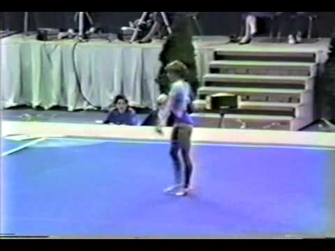 5th T CZE Mirolslava Koblizkova FX - 1985 World Gymnastics Championships 9.650