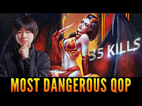 PAPARAZI Sick 35 Kills With QUEEN OF PAIN | Super Intensive Game And Teamfights Whole Game | Dota 2