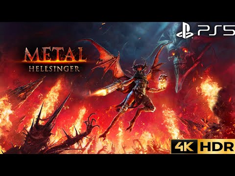 PS5 METAL HELLSINGER Gameplay Walkthrough 4K 60FPS HDR Part 1 Intro FULL GAME No Commentary