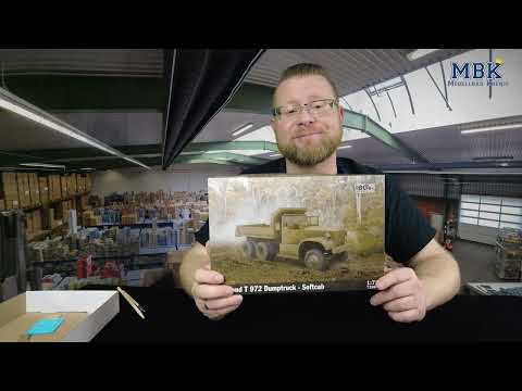 MBK packt aus #722 - 1:72 Diamond T 972 Dumptruck - Softcab (IBG Models 72087)