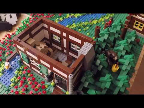 Bau einer Legostadt Teil 6. - Die Wassermühle