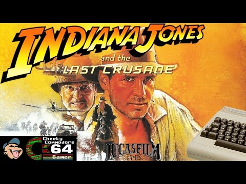 INDIANA JONES AND THE LAST CRUSADE: THE ACTION GAME – Commodore 64 (1989) | Classic Adventure