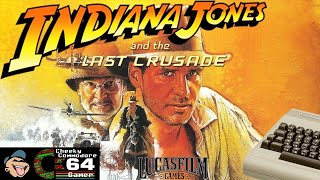 INDIANA JONES AND THE LAST CRUSADE: THE ACTION GAME – Commodore 64 (1989) | Classic Adventure
