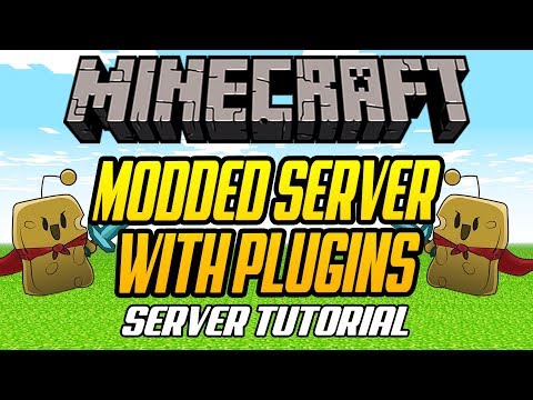 thebluecrusader - How To Make A Modded Server With PLUGINS (Minecraft Sponge Forge) 1.12.2 Tutorial