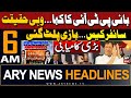 ARY News 6 AM Headlines 22nd May 2024 | Cipher case - PTI Chief's Big Victory