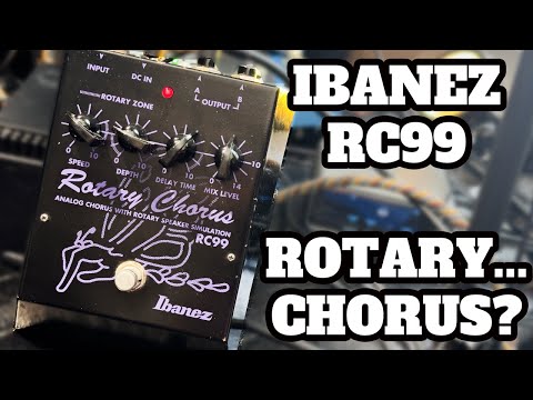 Ibanez RC99 Rotary Chorus 1990s MIJ Made in Japan Vintage Guitar Bass Effects Pedal image 7