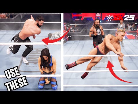 30 Moves You Should Use As Your Finisher in WWE 2K25