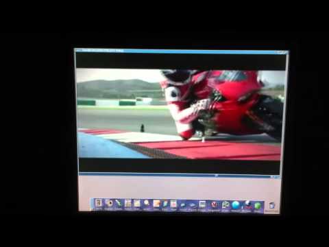 Amiga 1200 PPC playing avi video file