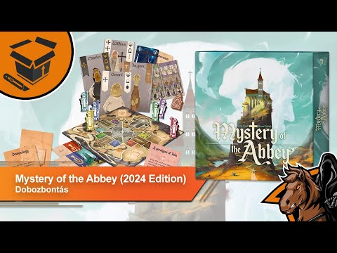 UNBOXING: Mystery of the Abbey (2024 Edition) - Szellemlovas