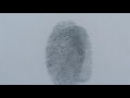 Taking an ink fingerprint