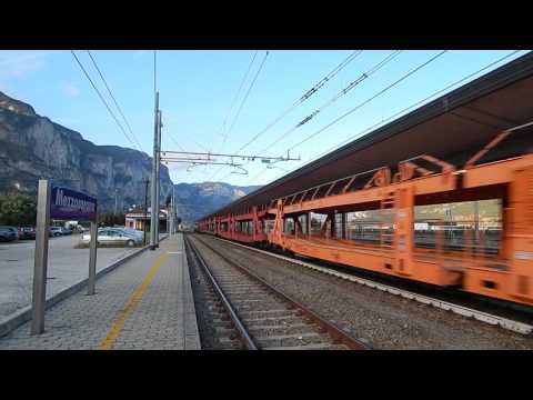 E655 206 per BISARCHE VUOTE per Brennero, in transito a Mezzocorona!