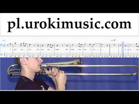 Nauka Gry Na Puzonie Amazing - Grace Nuty Poradnik Część 2 um-b463