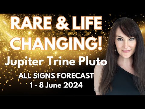 HOROSCOPE READINGS FOR ALL ZODIAC SIGNS - Rare transit of Jupiter trine Pluto is lifechanging!